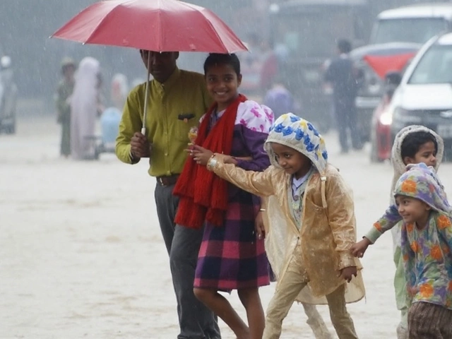 Delhi Weather Today: IMD Yellow Alert as Showers Bring Relief, AQI Improves